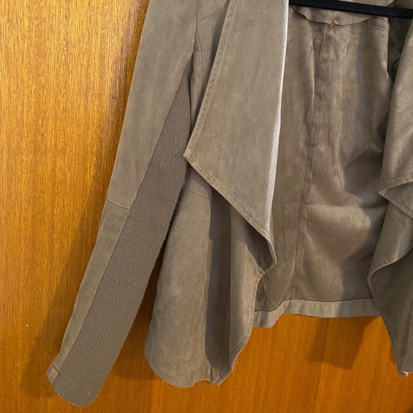 BB Dakota Faux Suede Moto Jacket - Small - Picture 5 of 9